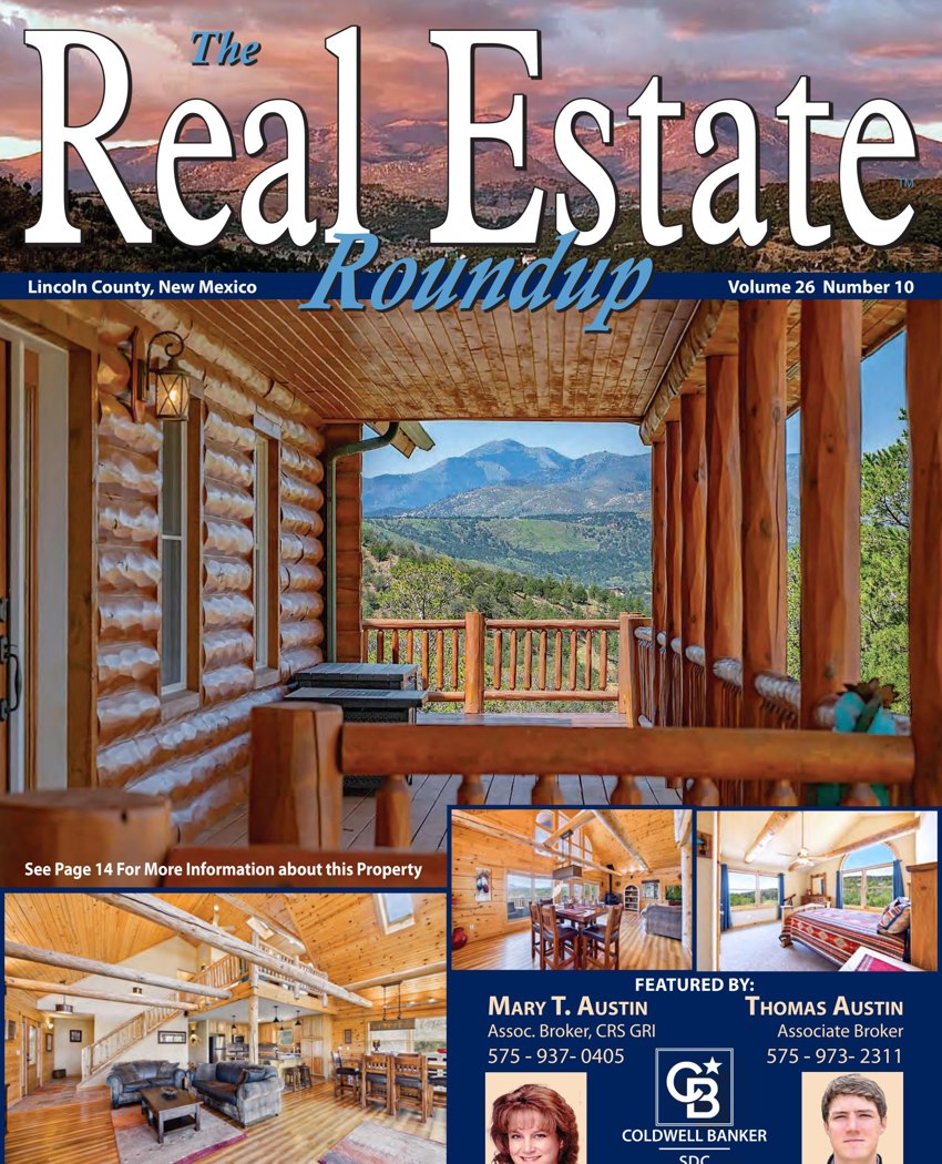 Cover of the October 2026 Lincoln County Edition of The Real Estate Roundup