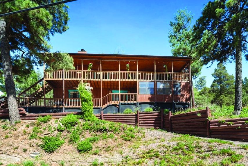 Property in Ruidoso — photo as printed in The Real Estate Roundup