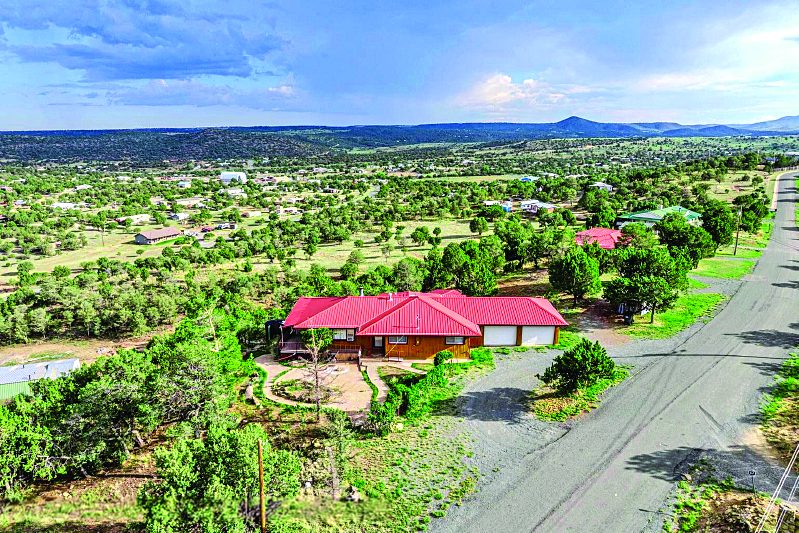3 Bedroom 11.5 Acre Property in Capitan — photo as printed in The Real Estate Roundup